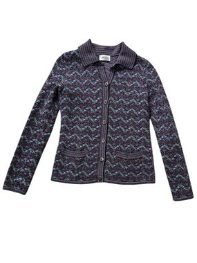 Missoni Sport Boiled Wool Vintage Cardigan size IT 40